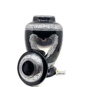 Urna Funeraria Personalizada de Estilo Americano con Acabado de Alto Brillo, Capacidad de 200 Pulgadas Cúbicas, para Cenizas - Product Image 3