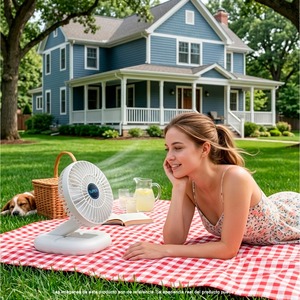 Mini ventilatore portatile tascabile con alimentazione USB - Product Image 3