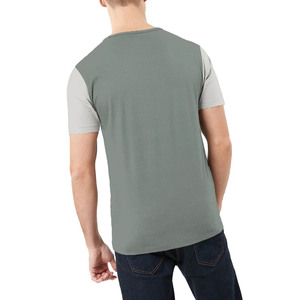 High Quality Custom Puff Print <b>Ringer</b> <b>T</b> <b>Shirt</b> Retro Contrast Trim Streetwear Tee <b>T</b> <b>Shirt</b> - Product Image 2