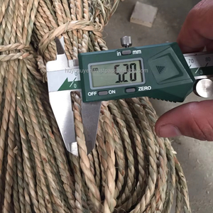 Fabriqué au Vietnam 100% biologique 5/6mm jonc de mer naturel torsadé pas cher prix OEM artisanat agricole et mobilier - Product Image 1