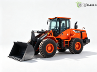 Chargeuse sur pneus d'occasion Doosan DL200 5 roues, certifiée CE EPA EURO 5, moteur diesel, chargeuse frontale, engin de construction coréen d'origine