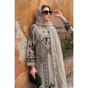 Nuevo Modelo 2025, Salwar Kameez de 3 Piezas, Manga Larga, Formal, Ligero, Estilo Indio Pakistaní, Ropa de Fiesta para Mujer, Color Personalizado - Product Image 4