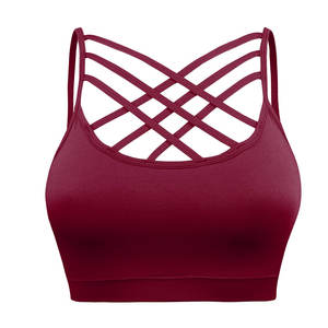 Sujetador deportivo transpirable de moda para mujer, ropa de entrenamiento más vendida en línea a la venta - Product Image 3