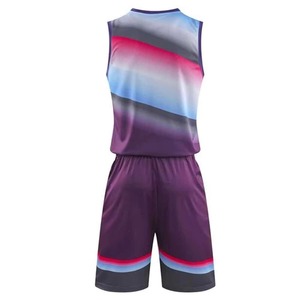 2025 nouveaux uniformes de basket-ball vierges personnalisés dernier uniforme de conception de basket-ball uniforme de basket-ball personnalisé - Product Image 2