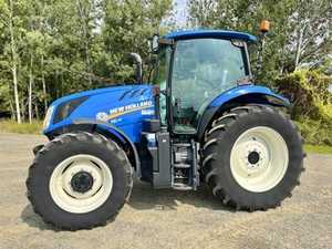 NEW HOLLAND T6.145/Calidad original Bastante usado New Hollands 70hp 4WD Tractor agrícola Agrícola con grada de disco gratis - Product Image 3