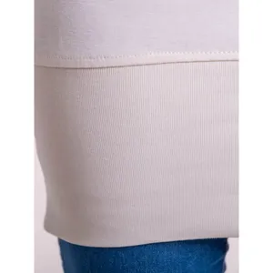 Sweat-shirt maxi personnalisé pour femme en forme de V – Sweats à capuche et sweats promotionnels personnalisables - Product Image 2