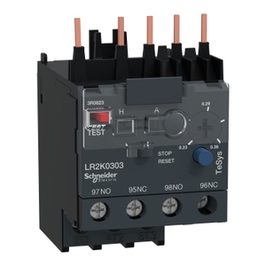 Relè Termico Differenziale SCHNEIDER ELECTRIC LR2K0303 TeSys Classe K 10A 0.23...0.36 A - Product Image 1