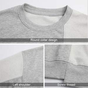 Chemises molletonnées avec logo personnalisé Chemises molletonnées avec logo personnalisé Logo personnalisé avec coupe et couture Couleur personnalisée pour T-shirts molletonnés pour hommes - Product Image 4