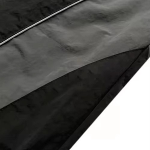 OEM Custom Zip Pullover Sets and Pants 2 Pieces Set Blank Oversized Nylon Windbreaker Sets Tracksuit for Men - Product Image 4