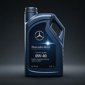 Mercedes Benz 0W40 Huile moteur entièrement synthétique MB 2295 Huile moteur haute performance pour moteurs diesel essence - Product Image 2