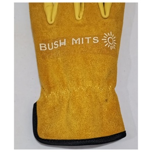 Gants de sécurité en cuir fendu de vache anti-coupures pour le jardinage, la coupe du bois, la conduite de camions de construction et les travaux de jardinage - Product Image 6