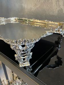 Riche choix qualité Ramadan Festival décoration luxe plateau en laiton de haute qualité pour Ramadan Festival personnaliser la taille et le Design - Product Image 5