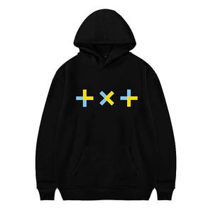 Marque privée Logo couleur à capuche hommes automne et hiver à capuche ample grande taille en gros Top qualité sweat à capuche unisexe - Product Image 3