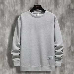 100% coton biologique o-cou survêtements personnalisés respirants en gros survêtements de haute qualité décontracté 2 pièces ensemble - Product Image 5