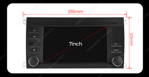 Para Navegación Portátil 360 para Estéreo de Auto <span class=keywords><strong>con</strong></span> Amplificador CarPlay para 2003-2010 - Product Image 2