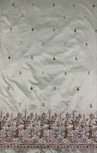 Tissus fantaisie en soie poly lourde brodée Lehanga Kurta Koti - Product Image 3