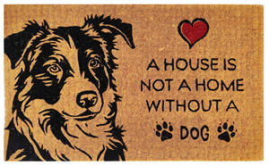 Paillasson en fibre de coco imprimé 60x90cm de haute qualité écologique, design tufté élégant, lavable - Product Image 5