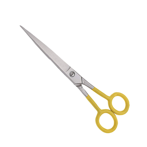 Ciseaux à cheveux de haute qualité poignée jaune ciseaux de coiffure en acier inoxydable allemand pour salon et usage domestique - Product Image 1