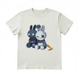 T-Shirt Unisex 210GSM 100% Cotone Casual con Logo Personalizzato Stampato sul Davanti Disponibile in Metodo di Stampa DTG e Serigrafia - Product Image 2