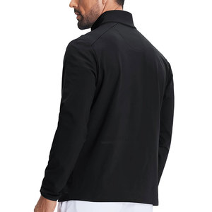 Pull de golf de qualité supérieure en tissu extensible avec fermeture éclair quart de tour, vêtement de sport pour toutes les saisons, fabriqué au Pakistan - Product Image 3