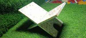 Support de Coran Art Déco en Résine avec Incrustation de Nacre, Cadeau de Ramadan Élégant, Rahel Islamique Haut de Gamme, Bestseller - Product Image 4