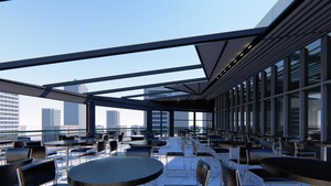 Système de pergola motorisé d'extérieur en aluminium de qualité supérieure en PVC de luxe Arches, tonnelles, pergolas Fabriqué en Turquie - Product Image 4