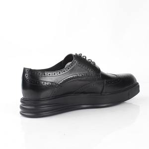 Chaussures Oxford en cuir de vachette durables avec semelle intérieure rembourrée et semelle extérieure résistante à l'usure, chaussures habillées pour hommes, chaussures de ville - Product Image 5