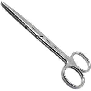 Qnq Mayo scissors ขนาด6.75นิ้วชุดอุปกรณ์สแตนเลสเกรดการผ่าตัดตัดตัดเนื้อเยื่อมีตัวเลือกโค้งตรง - Product Image 3