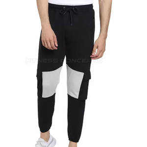 Taille personnalisée 100% coton hommes joggers légers vêtements d'entraînement décontractés pour une utilisation en extérieur fermeture élastique à la taille en vente - Product Image 1