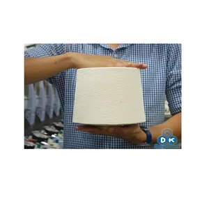 Vietnam factory Ring spinning polyester/cotton (TC yarn (polyester/cotton)) From Ne 10 to Ne 45 Cotton Blended yarn
