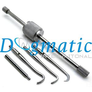 Nuevo conjunto de ortodoncia Dental Morrel Crown Remover 3 puntos y accesorios de 1 llave Manual Power Reutilizable - Product Image 1