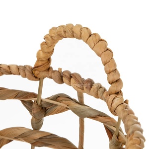 Nuevo patrón, nuevos revestimientos de cesta de jacinto de agua tejida, cesta de lavandería artículos de decoración del hogar duraderos al por mayor - Product Image 2