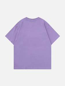 Camiseta informal de manga corta de algodón 100% para hombre, ajustada, con estampado de logotipo personalizado, estampado sólido, todas las tallas disponibles, 300 gramos en blanco - Product Image 2