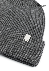 Gorro de Punto Acrílico a Cuadros Negro al por Mayor, Gorro de Invierno Moderno para Esquiar con Diseño Teñido para Hombre, Precio Bajo - Product Image 4