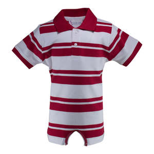 Mameluco tejido de rugby para bebés, ropa infantil para la temporada de primavera - Product Image 4