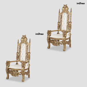 NewFashionThrone teca caoba Mindi Jackfruit roble haya abedul ceniza Silla de comedor clásico tradicional estilo francés precio al por mayor - Product Image 2