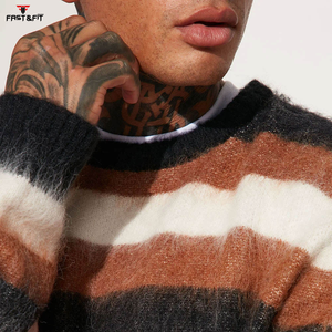 Suéter de Punto Personalizado Antiarrugas y Transpirable con Cuello Redondo para Invierno con Opciones Personalizables - Product Image 4