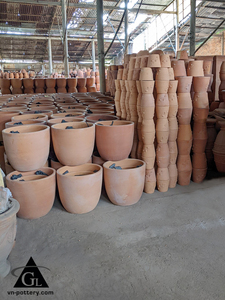 Disponible en macetas de cerámica para exteriores, cerámica esmaltada redonda para uso doméstico y en el jardín - Product Image 3