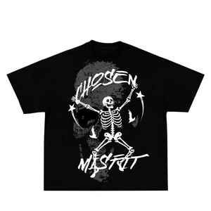 เสื้อยืดผู้ชาย/ยูนิเซ็กซ์ ผ้าฝ้าย 100% น้ำหนัก 305 กรัม พิมพ์ลายเรียบ ทรงหลวม สไตล์สตรีทแวร์ ขายส่ง ผ้าหนา น้ำหนัก 220 กรัม - Product Image 1