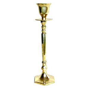 Portavelas de Metal chapado en oro de calidad creativa, candelabro elegante, accesorio de iluminación, soporte de vela para gran oferta - Product Image 4