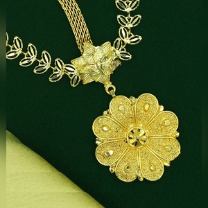 Women's <b>Gold</b> Plated Hairpin <b>Headband</b> Jewellery New Fashion Bridal Hair Decoration Accessory for Wedding Trendy Look - Product Image 2