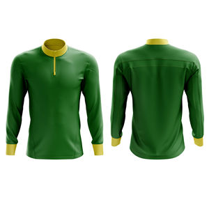 Quick Dry Half Quarter Zip Manga larga Deportes Atletismo Gimnasio Correr Alta calidad Half Zip Sudadera - Product Image 3