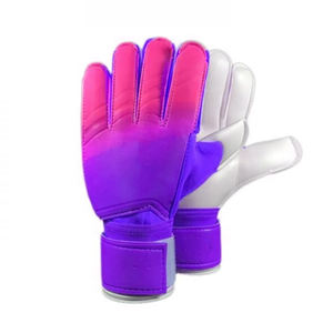 Gants de gardien de but professionnels COSH Cs-358-KB, hybrides, respirants, paume en latex, blanc, contact rose, dégradé orange, unisexe - Product Image 4