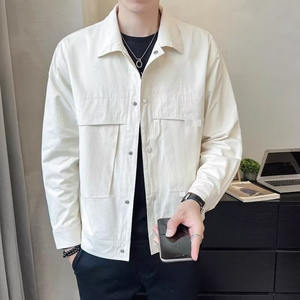 Conception de logo personnalisé oem pour adolescents veste décontractée à revers haut de gamme et cool à la mode printemps et automne - Product Image 3