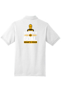 เสื้อยืดผู้ชายน้ำหนักมากโลโก้ออกแบบได้ตามต้องการสำหรับ220-280gsm โปโลชุดเล่นกอล์ฟเป็นมิตรกับสิ่งแวดล้อมแนวสตรีทแบบถักสไตล์ลำลองคุณภาพสูง - Product Image 5