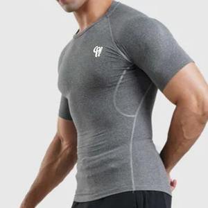 Camisas de compresión sin mangas Ropa de entrenamiento Camiseta sin mangas personalizada Hombres Gimnasio Activewear - Product Image 5