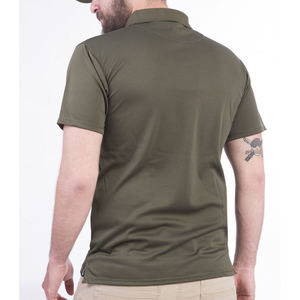 Vente en gros de polos CVC Polos 50/50 Vente en gros de t-shirts polo personnalisés en coton mélangé sérigraphie - Product Image 3