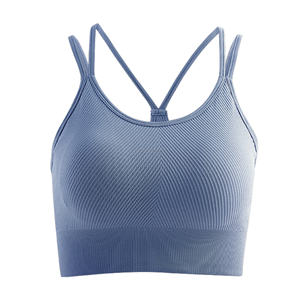 สปอร์ตบราไร้รอยต่อรองรับขนาดกลางพร้อมคุณสมบัติระบายอากาศ - Product Image 3