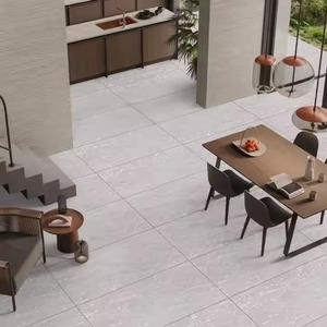 รุ่นใหม่ขนาด600x1200มม. กระเบื้องปูพื้นพอร์ซเลนแกะสลักพื้นผิวด้านสีเทาเคลือบสีเทาขนาด60x120ซม. กันลื่น - Product Image 1