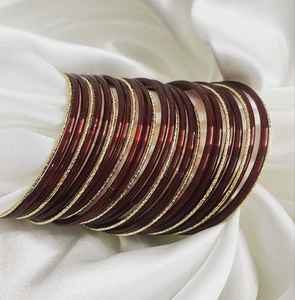 100% Top High Quality Custom Made Bridal <b>Bangles</b> For Women Unique Style Solid Color <b>Glass</b> <b>Bangles</b> Set for Ladies - Product Image 4